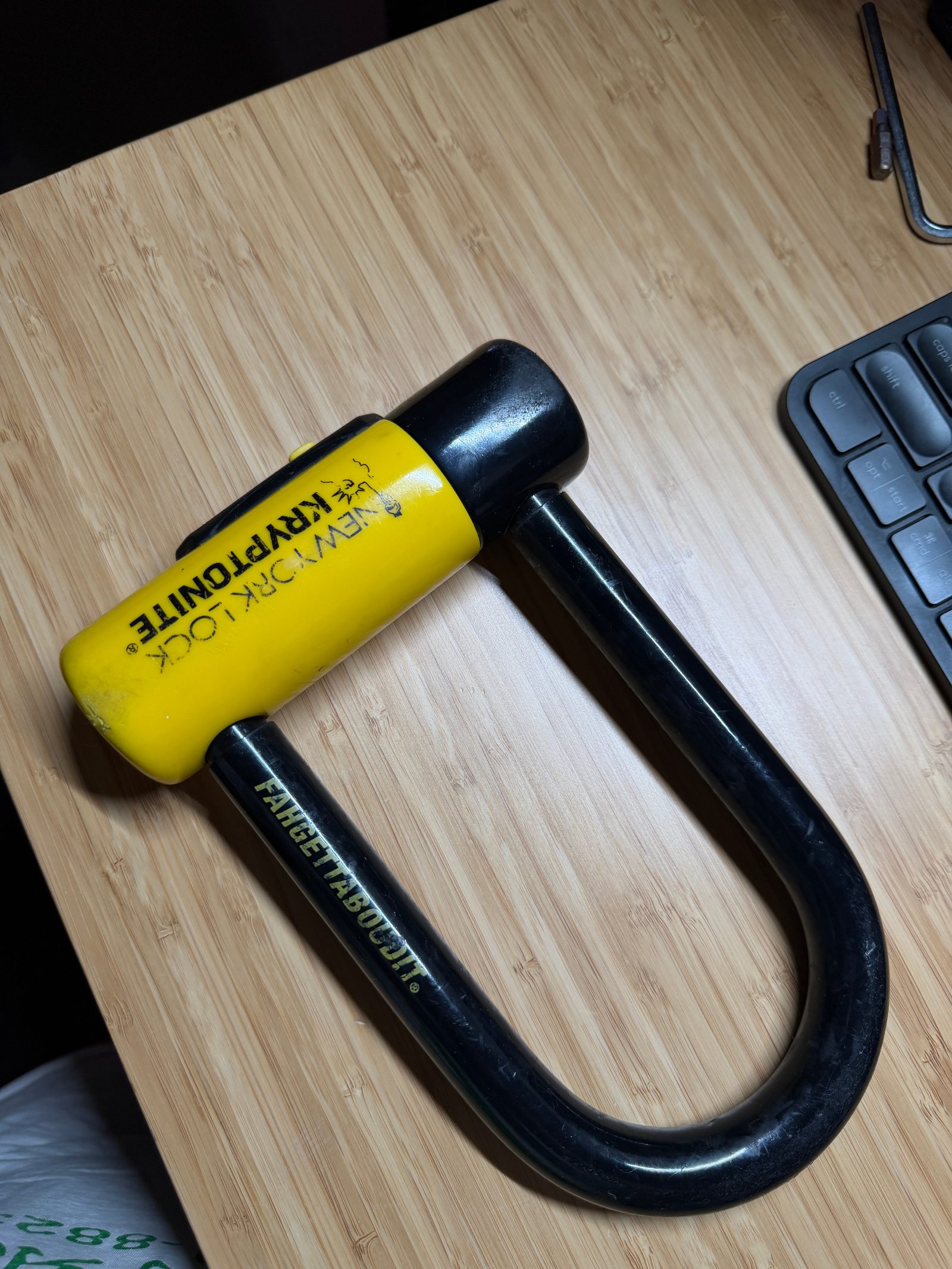 Kryptonite New York Fahgettaboudit Mini U-Lock — photo 4