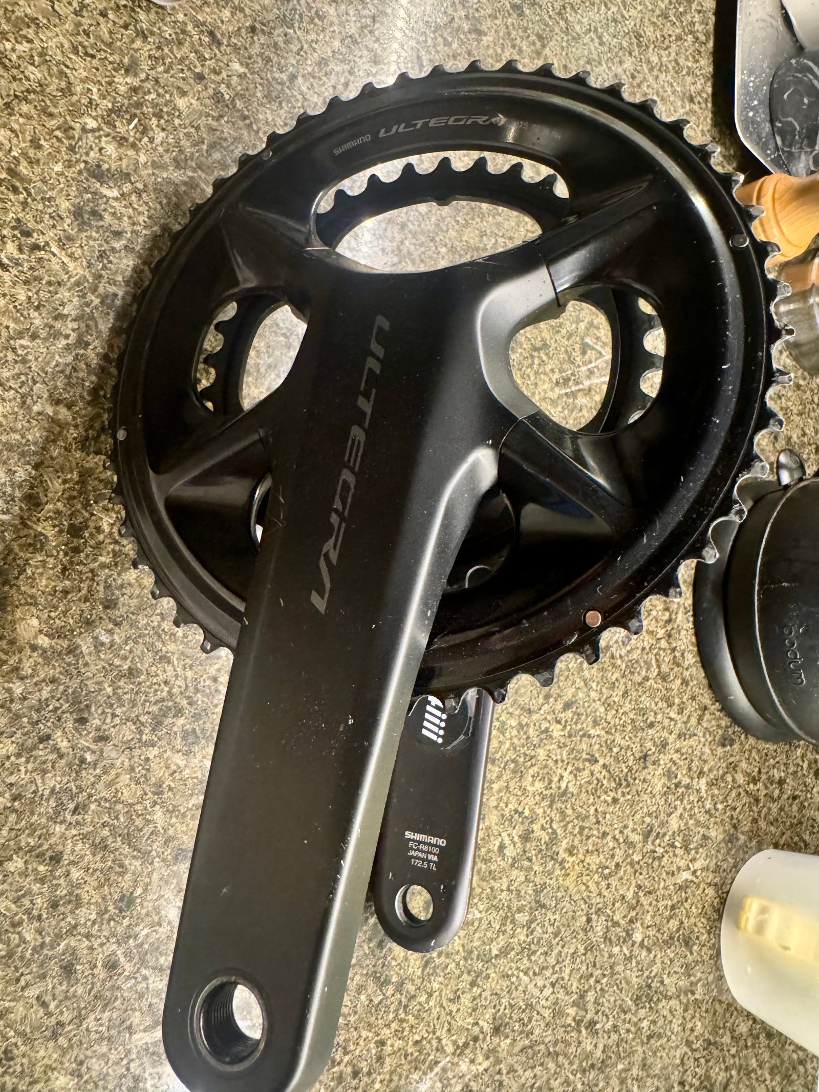 Ultegra 12sp Di2 + 4iiii PM crank — photo 2