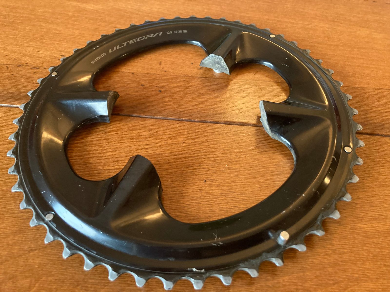 Ultegra 12-speed chainrings 52/36 — photo 4