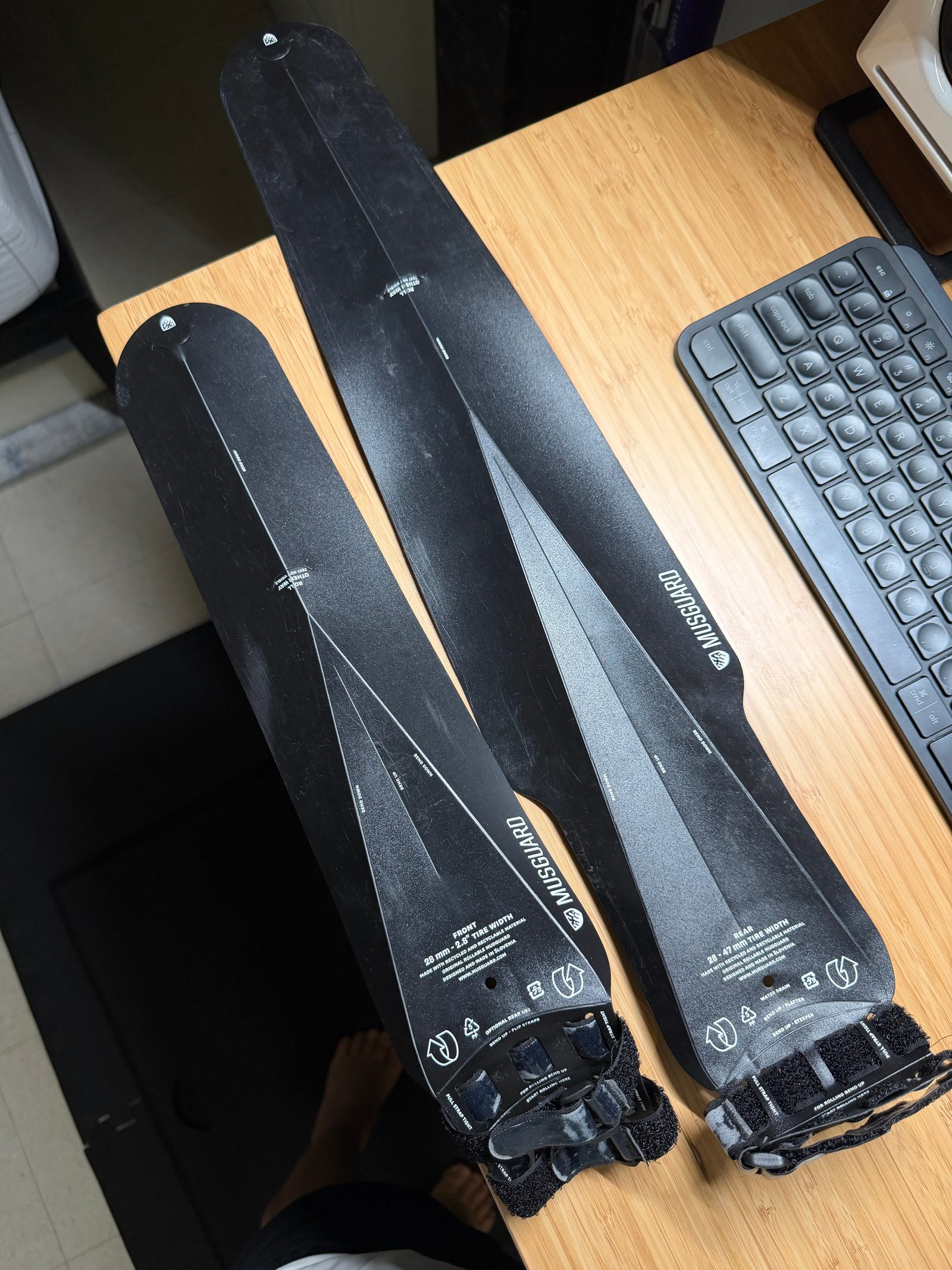 Rollable Musguard OMNI fenders (Front and Rear)