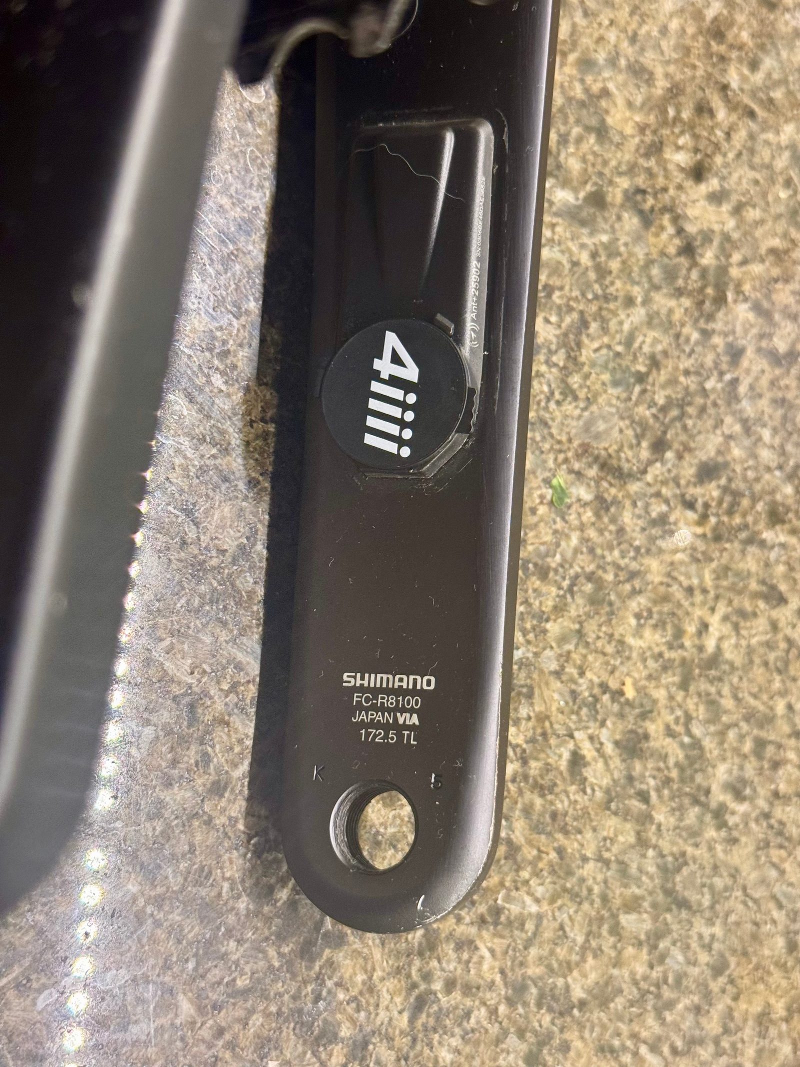Ultegra 12sp Di2 + 4iiii PM crank — photo 3