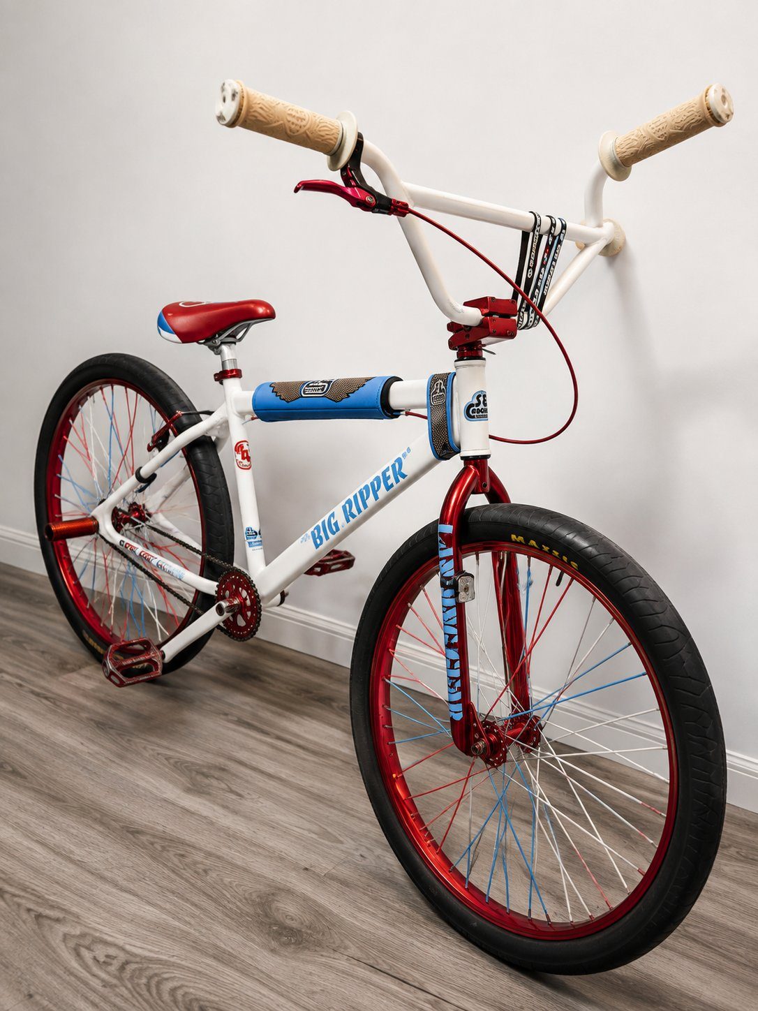 SE Big Ripper BMX – Custom Red, White & Blue – 26”