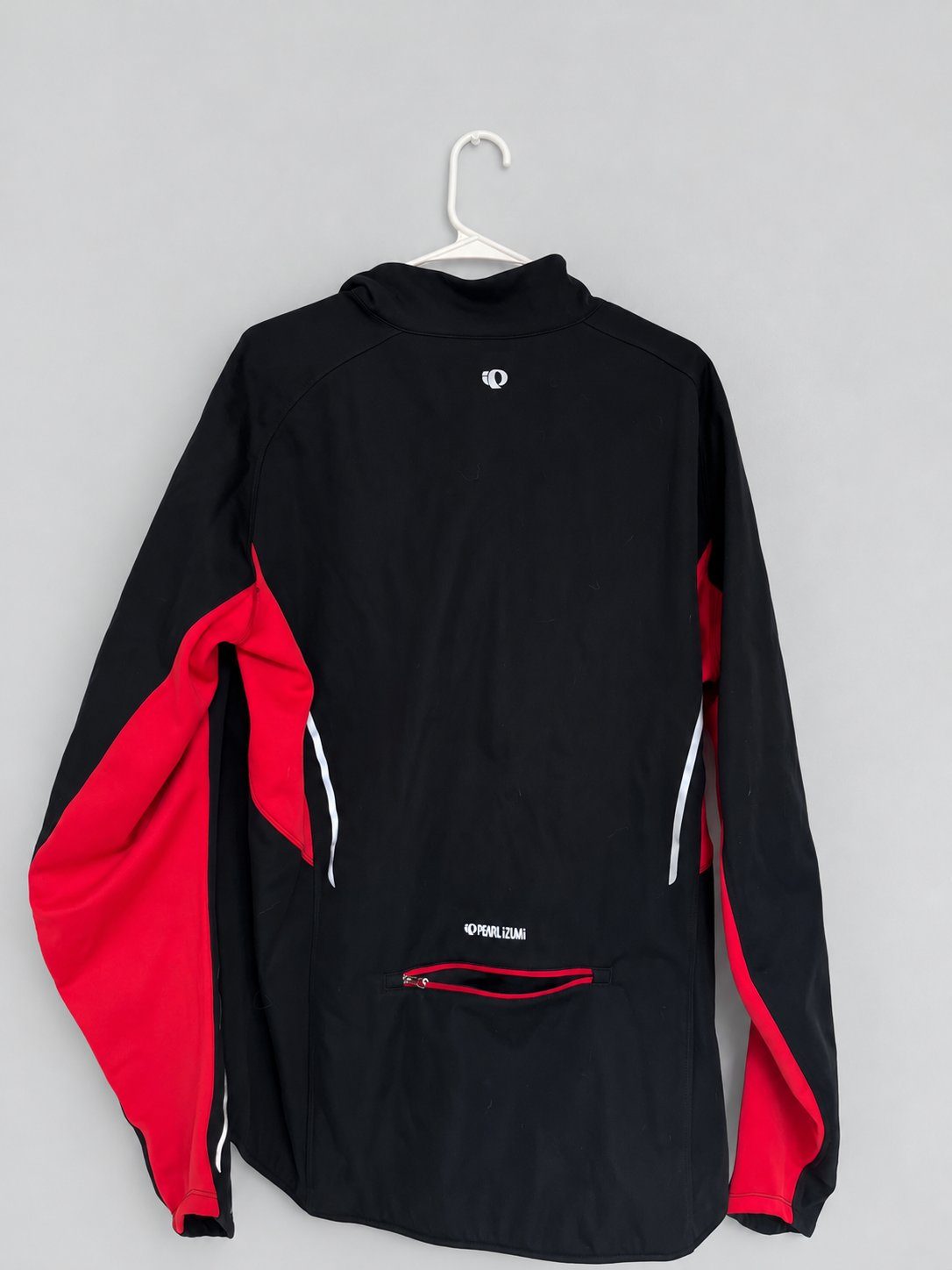 Pearl Izumi Elite Winter Cycling Jacket XXL Black Red Full Zip — photo 2