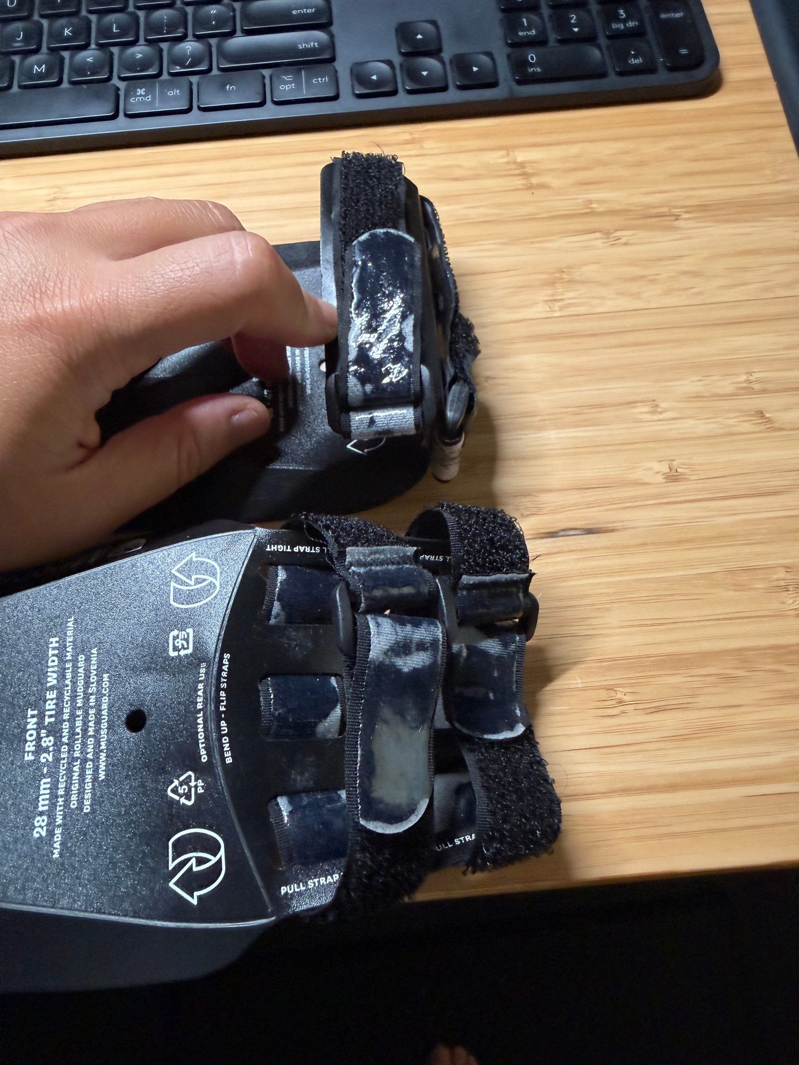 Rollable Musguard OMNI fenders (Front and Rear) — photo 2