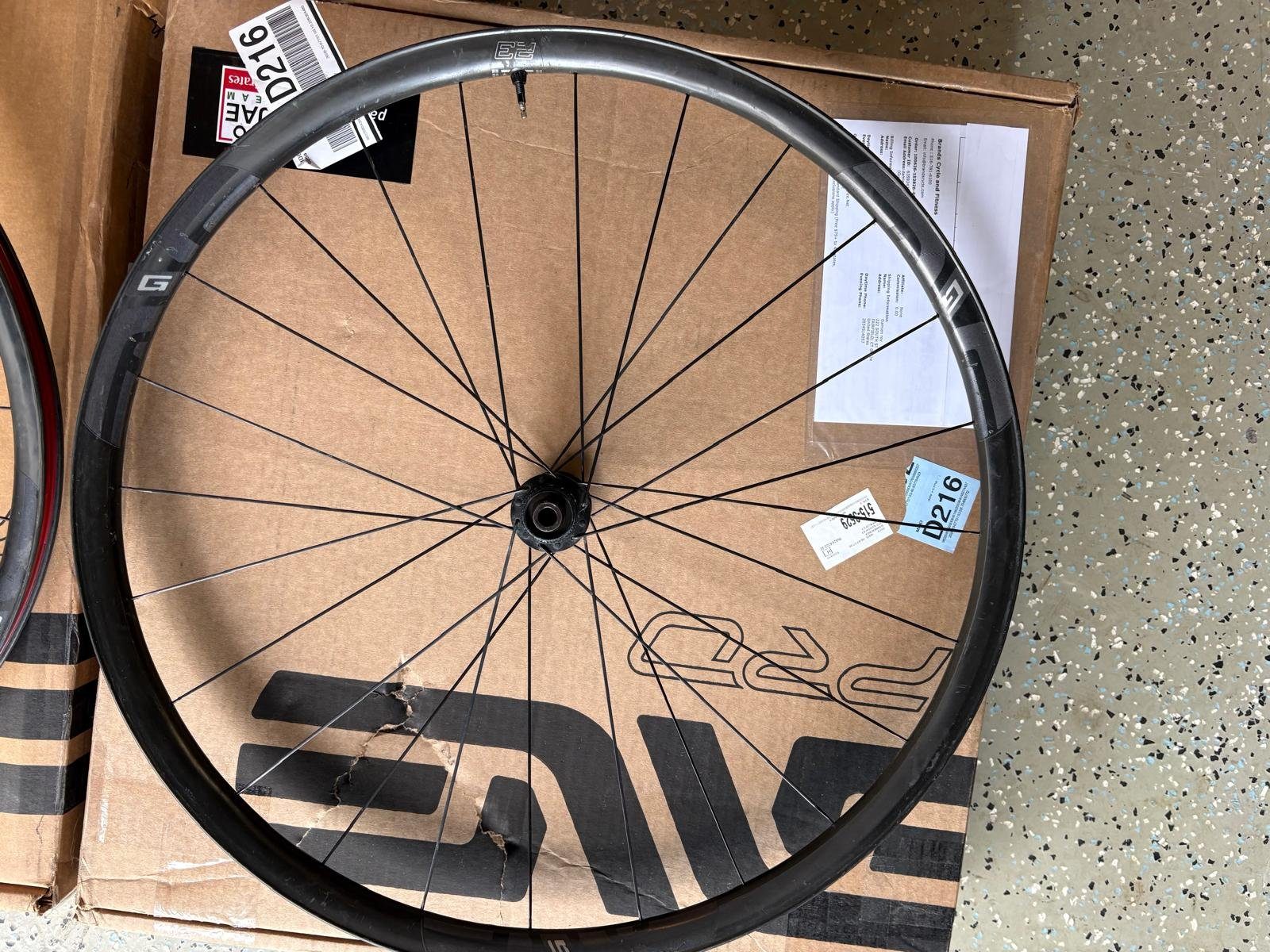 Enve G23 gravel wheelset, DT 240 hubs — photo 3