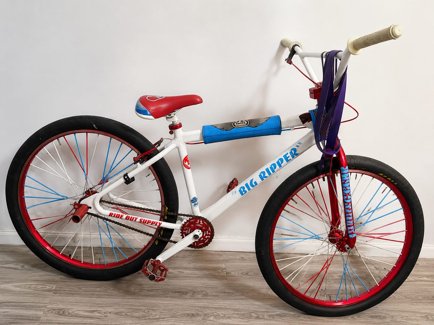 SE Big Ripper BMX – Custom Red, White & Blue – 26” – $850 OBO — manufacturer reference image, not the actual item