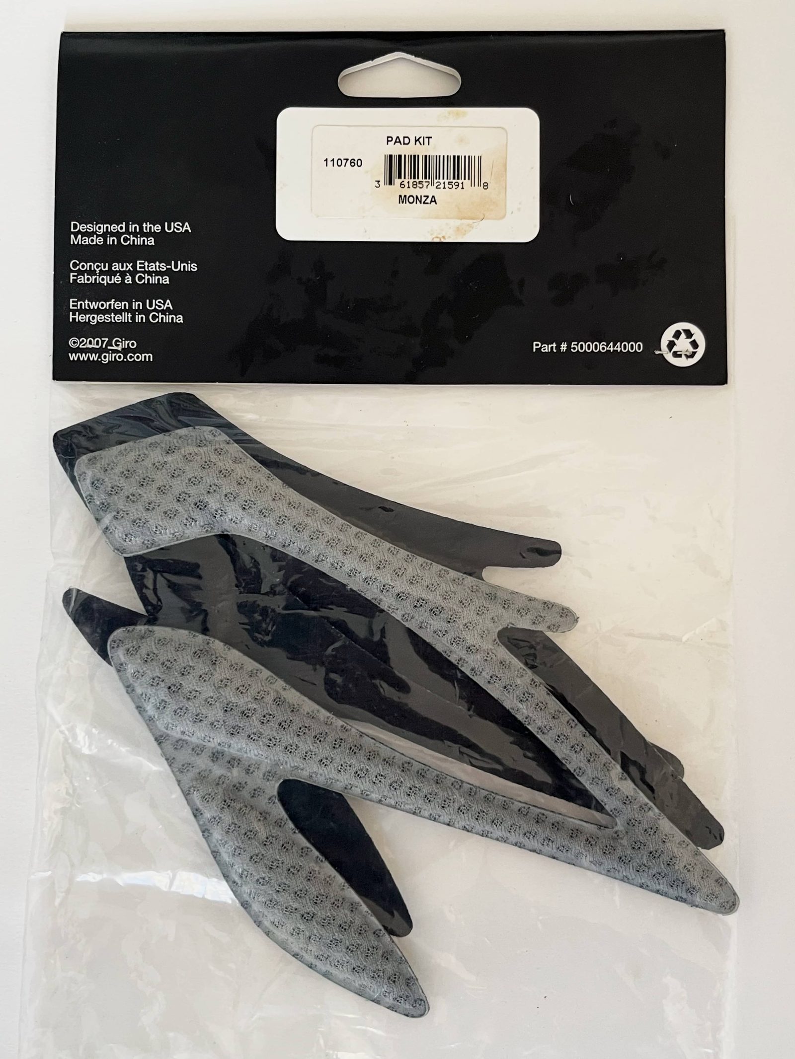 Giro Replacement Pad Set for Monza Helmet — photo 2