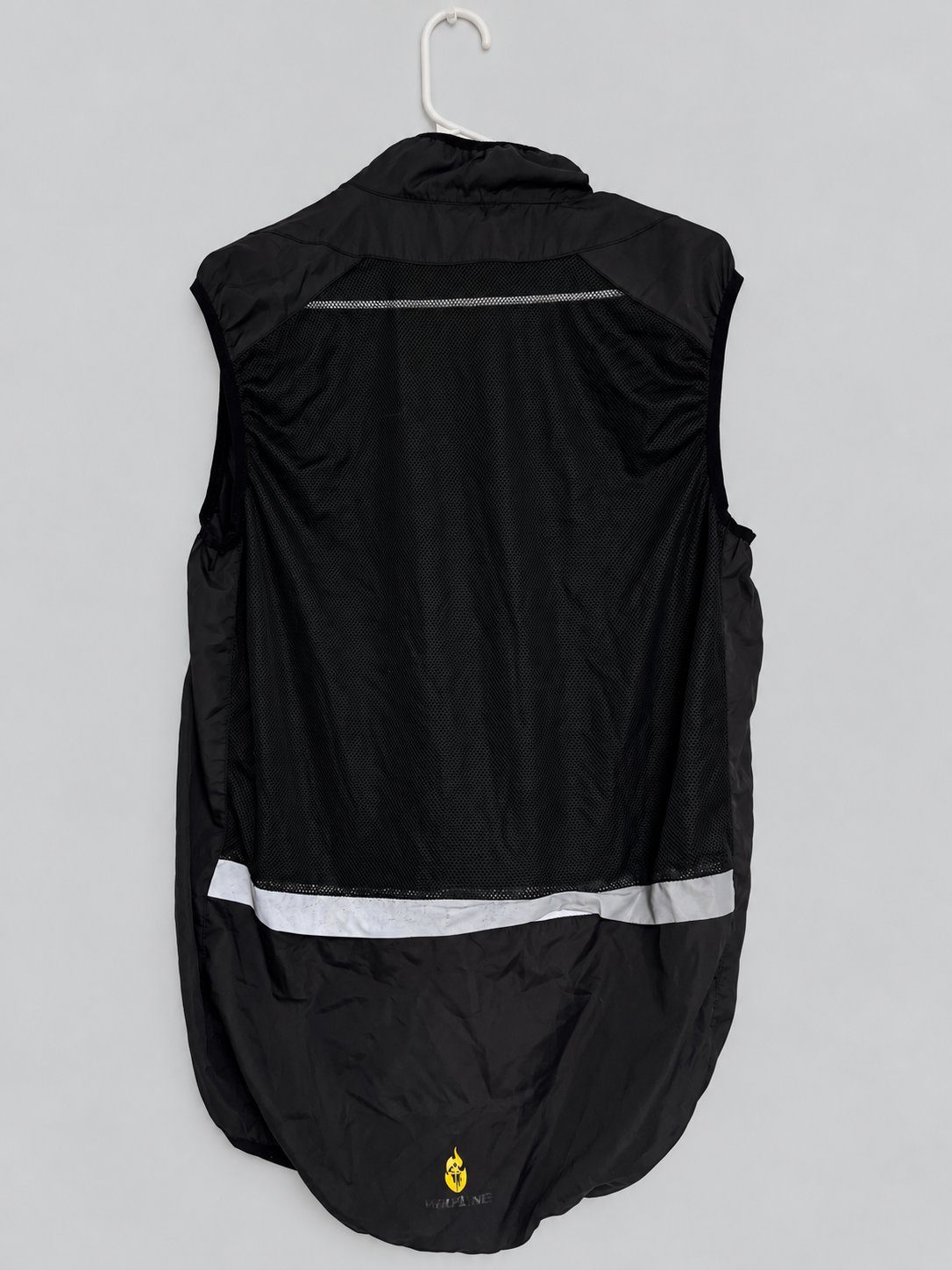 Black Full-Zip Cycling Vest Large — photo 2