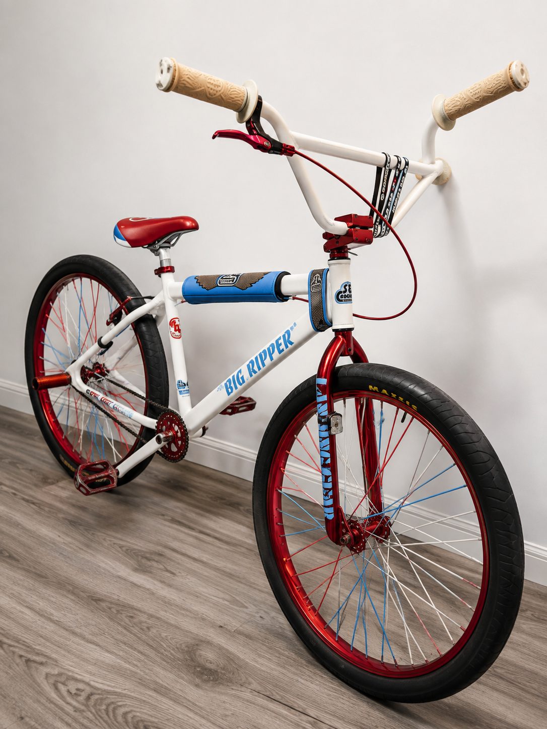 SE Big Ripper BMX – Custom Red, White & Blue – 26” – $850 OBO — manufacturer reference image, not the actual item