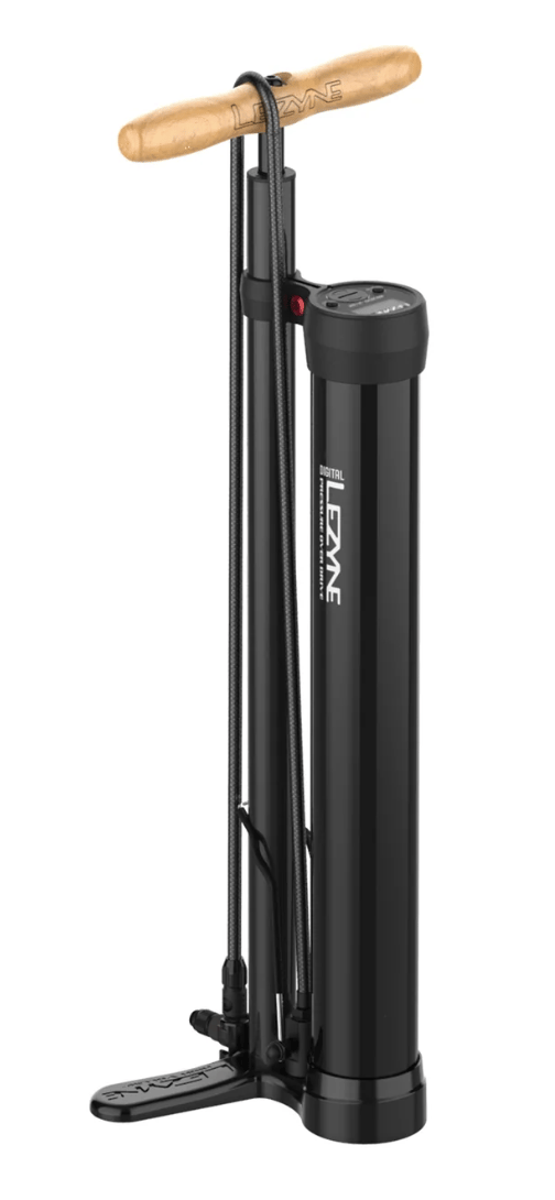 Tubeless Pump: Lezyne Digital Pressure Over Drive — manufacturer reference image, not the actual item
