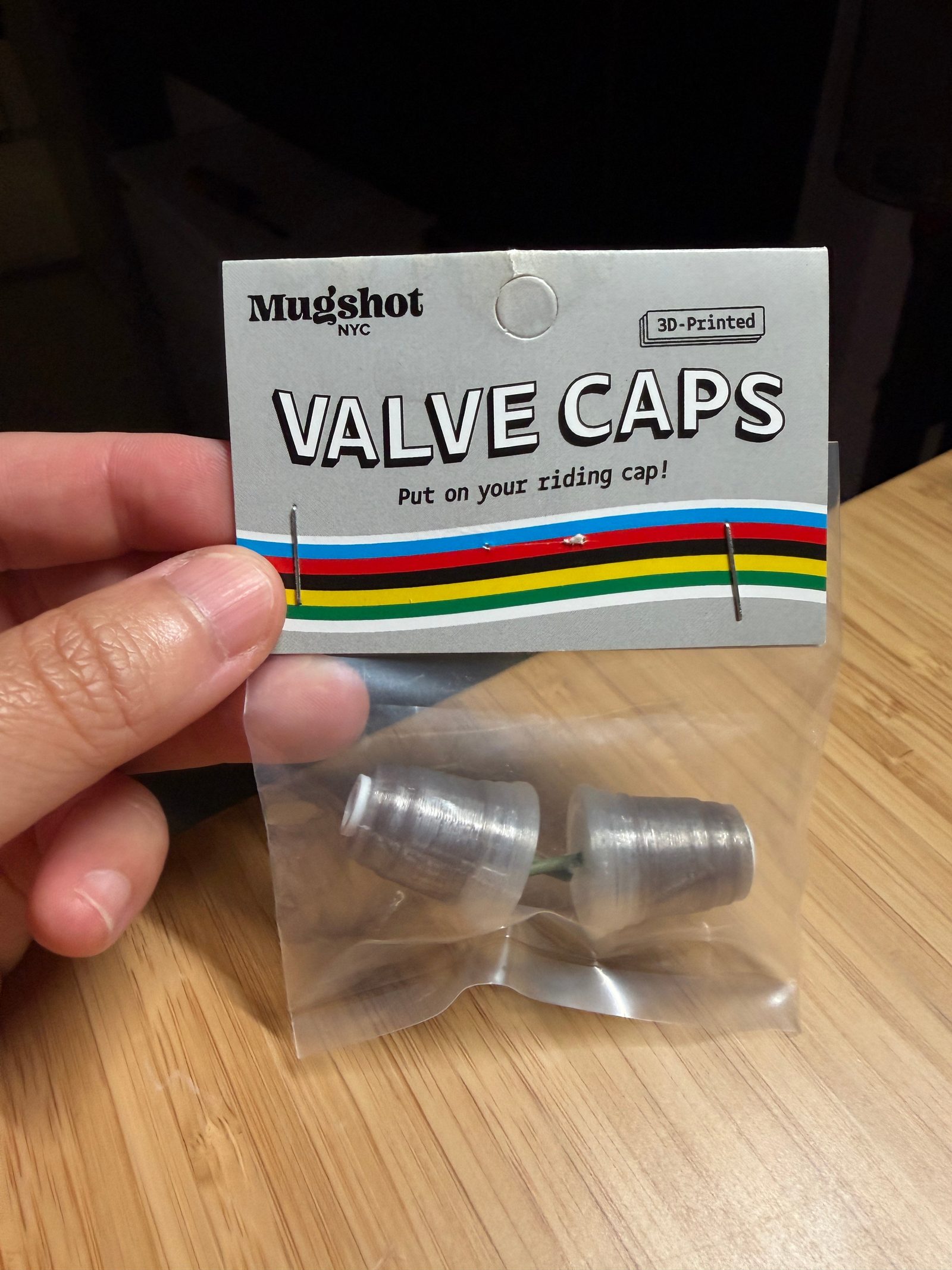 Mugshot NYC Iced Coffee Presta Valve Caps