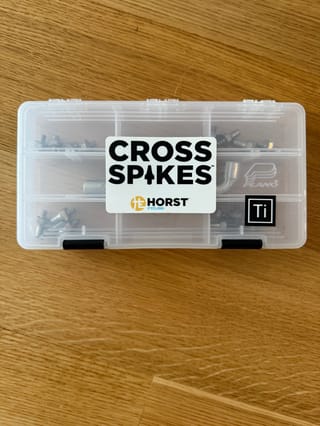 Horst Engineering Cross Spikes Pro Kit Titanium