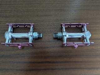 MKS Sylvan track pedals, pink