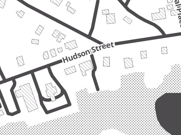 Map showing the approximate location of 2 Alices Coffee Lounge