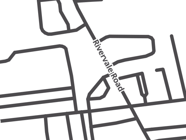 Map showing the approximate location of 7-Eleven