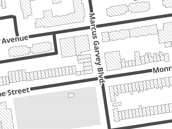Map showing the approximate location of A J BIKES