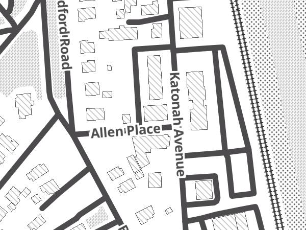 Map showing the approximate location of ACME Bicycle Co.