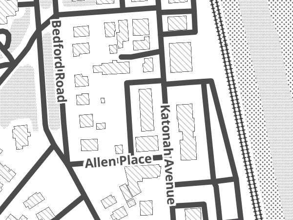 Map showing the approximate location of ACME Bicycle Co.