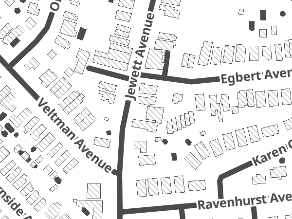 Map showing the approximate location of Bennetts Bicycles Inc