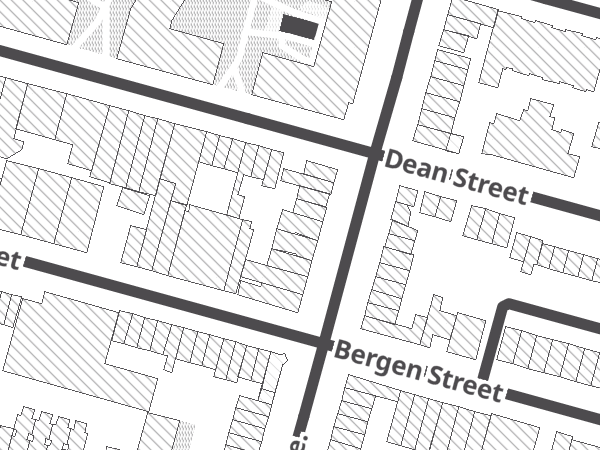 Map showing the approximate location of Bicycle Habitat