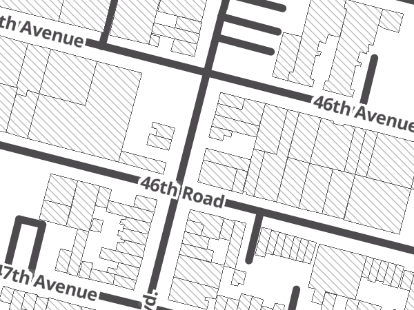 Map showing the approximate location of Bike and Spin