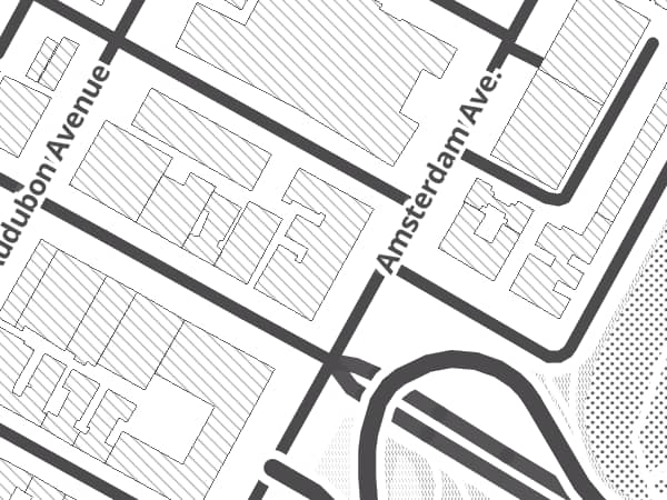 Map showing the approximate location of Bike by Gato