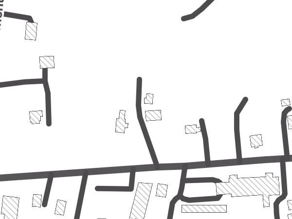 Map showing the approximate location of Bikeway