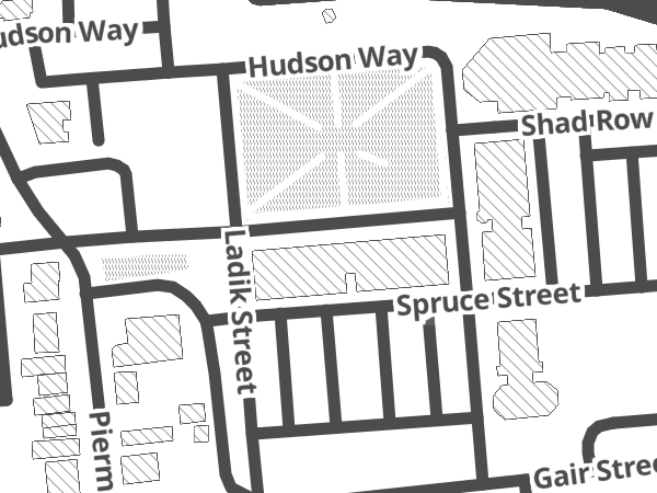 Map showing the approximate location of Fit-Lab @ Piermont Bicycle