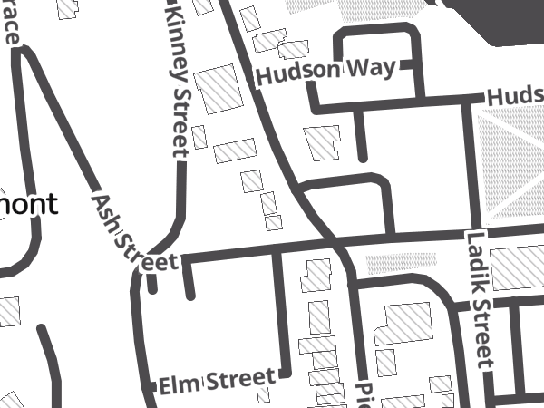 Map showing the approximate location of Passion Bike Shop