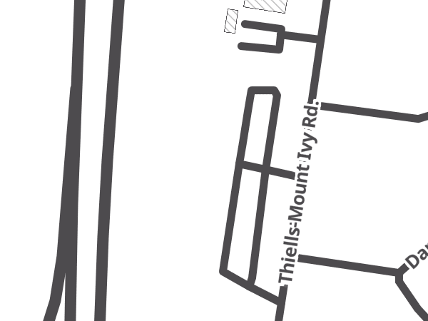 Map showing the approximate location of Pizza Mia Pasta