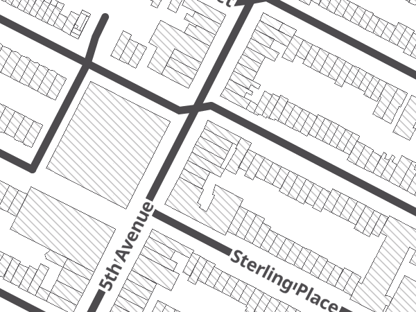 Map showing the approximate location of R&A Cycles