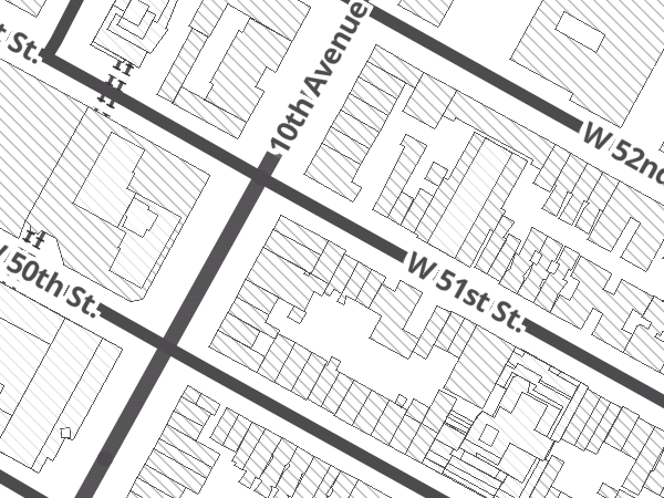 Map showing the approximate location of Rubber N' Road
