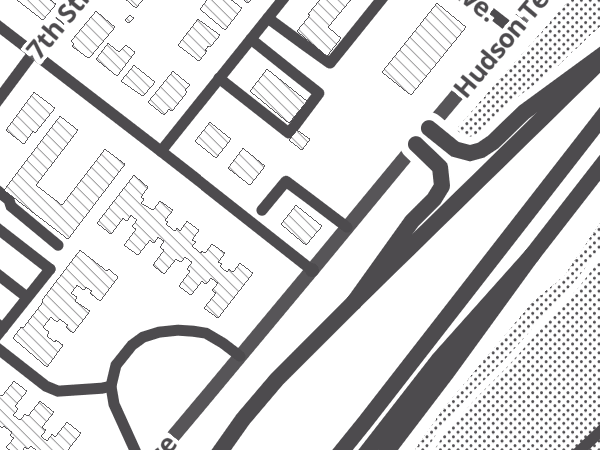 Map showing the approximate location of SB Café