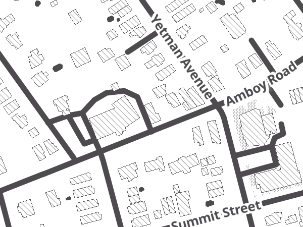 Map showing the approximate location of The Bike Lane