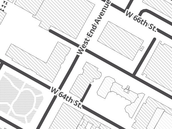 Map showing the approximate location of Toga Bikes