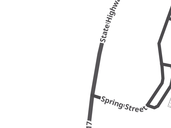 Map showing the approximate location of Valero Gas Station