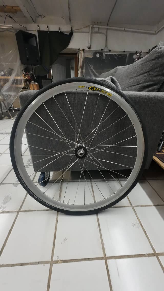 Mavic CXP30 700c Rear Wheel / Surly Hub / Fixed + Single Speed